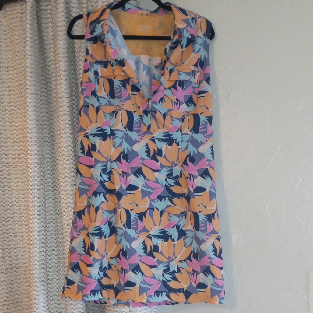 Reel Legends Multicolor Floral Sleeveless Blouse